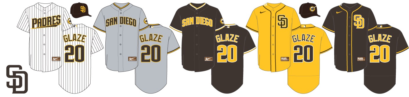 padres yellow uniforms