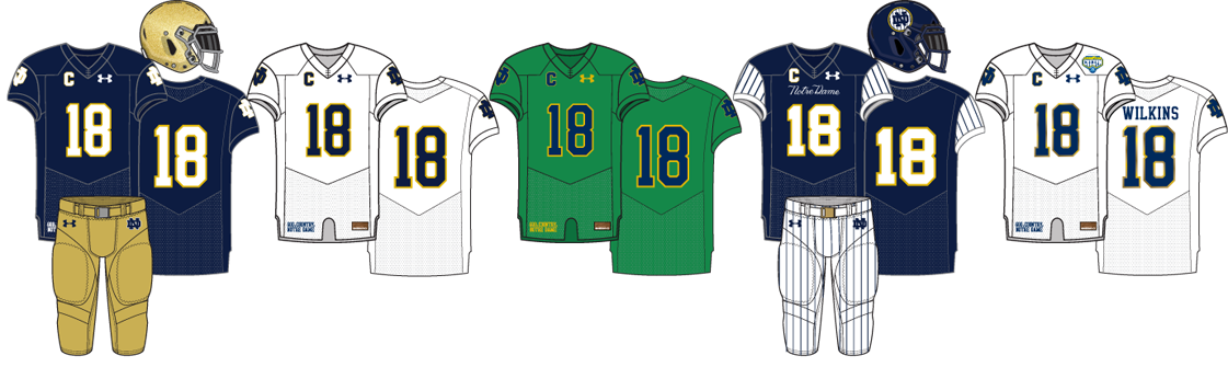 Notre dame jersey sales
