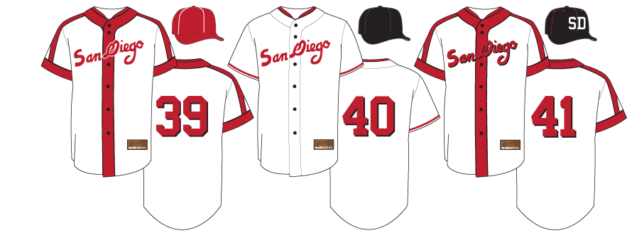 Tucson Padres Home Uniform - Pacific Coast League (PCL) - Chris Creamer's  Sports Logos Page 
